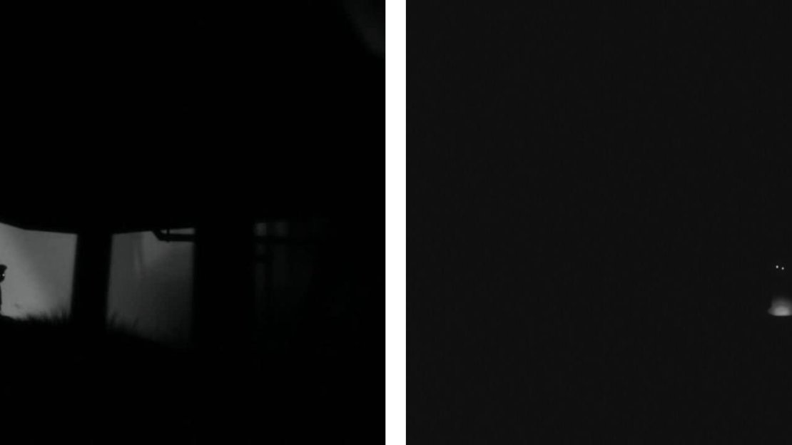 Go into the cave beneath the ladder and continue to follow it to the right. Inside there is one achievment/trophy egg and 3 others in the dark.