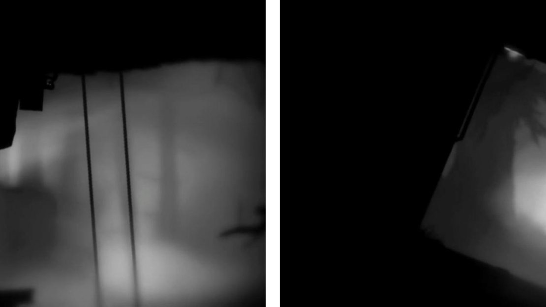 Push the crates as far along the roof to the left (left). Climb up and follow the path until the end for the egg (right).