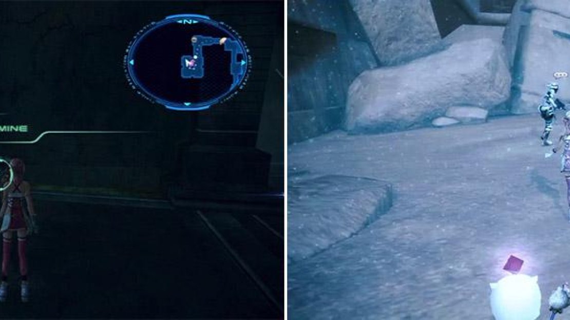 The recording device location (left). The Commander’s location (right).
