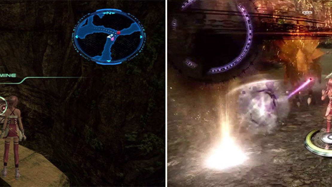 Location of the Onyx Crystal (left). Gorgyra’s Location (right).