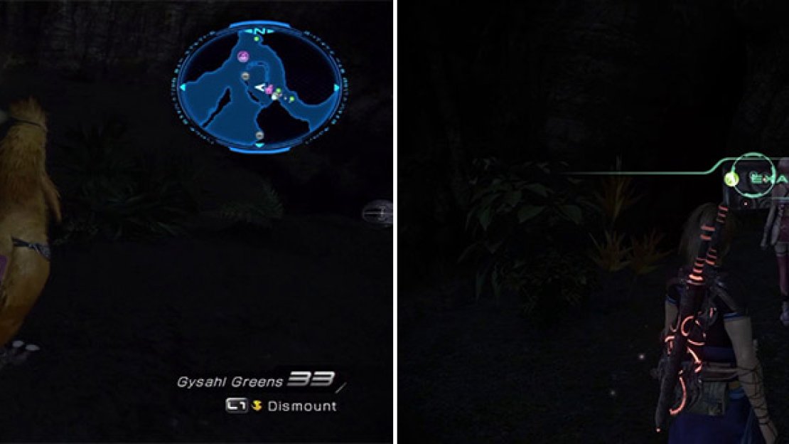 Fruit of Fenrir Location. (left) Tablet’s location. (right)
