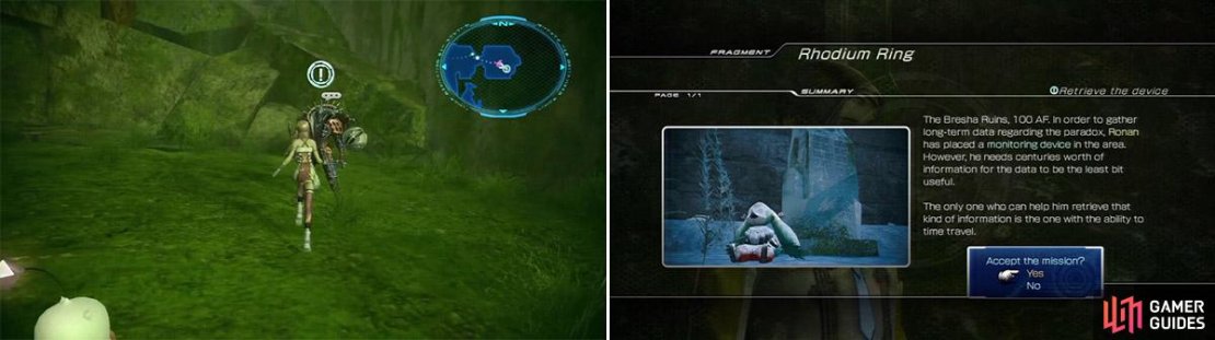 The Mercenary&rsquo;s location.