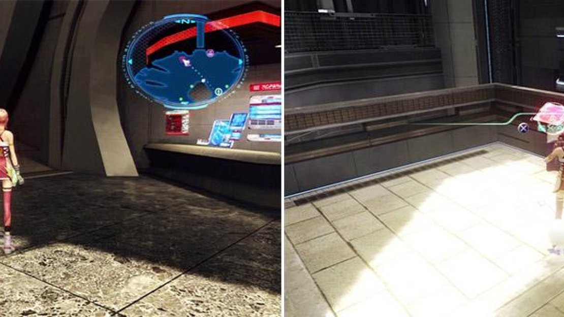 Quiz Terminal in Academia’s entrance (left). Quiz terminal in New Town North West Section (right).