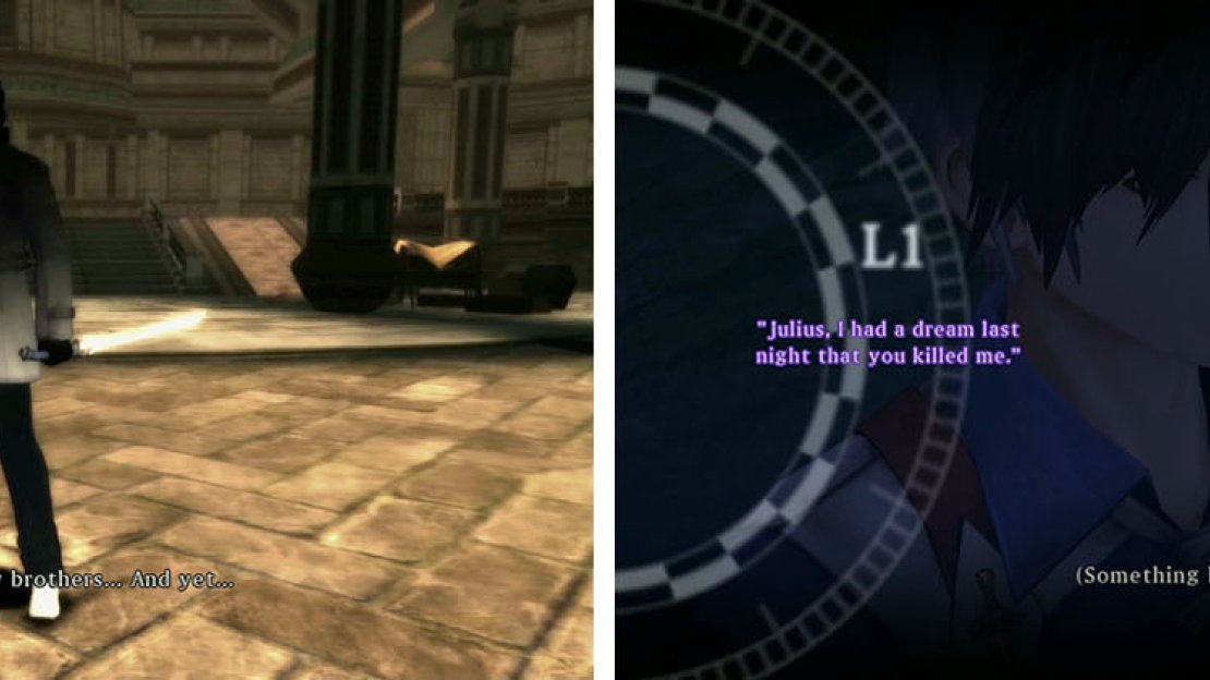 Fight the mysterious man and then meet up with the real life individual and make your first decision.