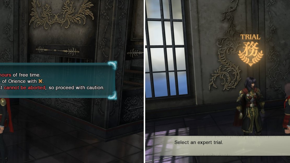 Expert Trials are much harder versions of missions you’ve done. They are not for your first playthrough.