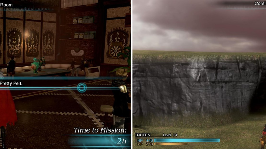 Use the Pretty Pelt you get from Carla if you can (left). Or visit Corsi Cave (right) to collect one.