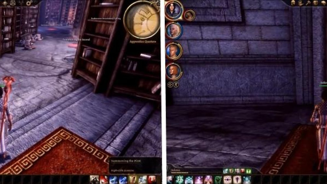 You need to examine the items in the correct order to summon the various spirits. Your journal tells you what you need to do as well.
