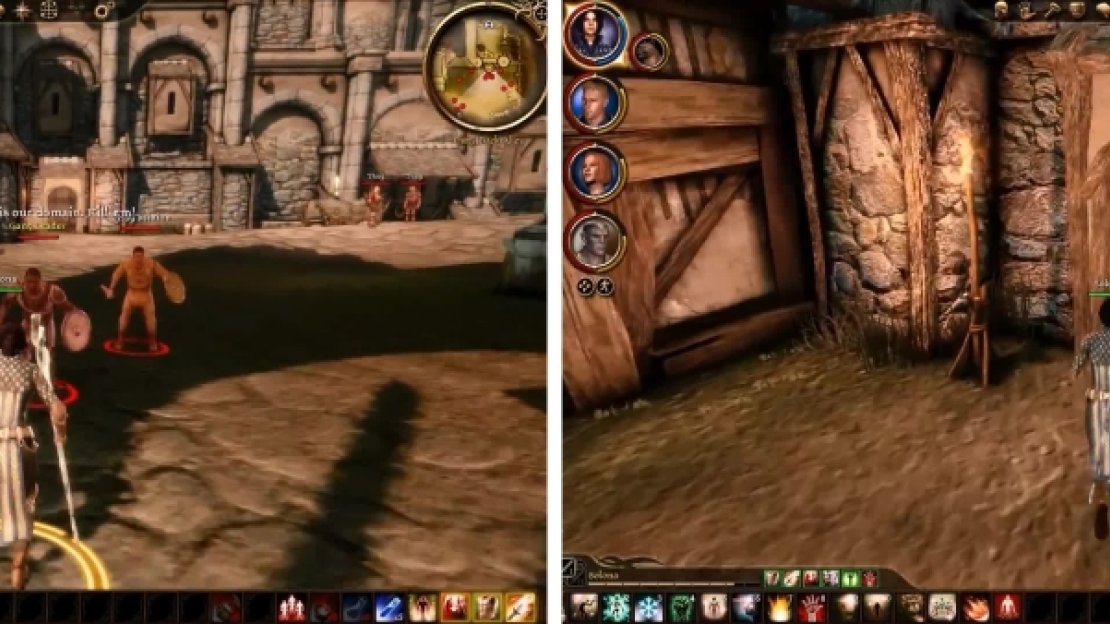 Kill the Gang Leaders in the Alleys and then approach the Door of a Blood Mage’s Relative in each Alley to update the quest.