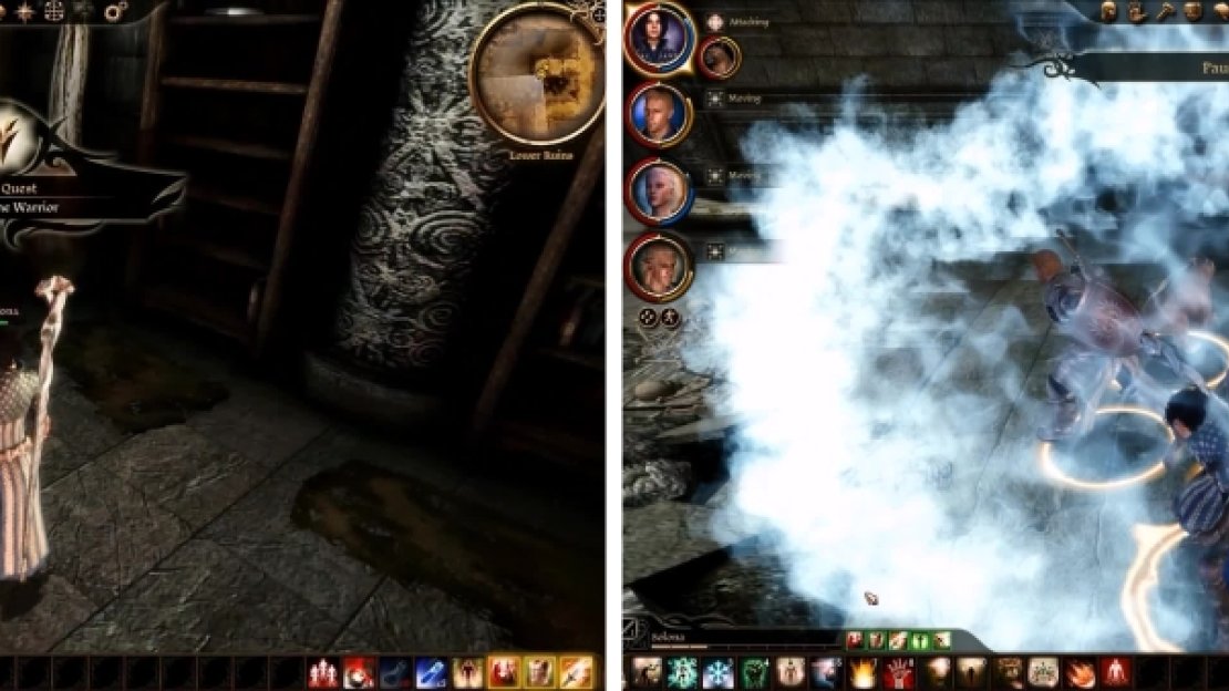 Talking to the gem leads to you unlocking the Arcane Warrior specialization if you choose. Further into the Ruins is another vial with a Revenant.