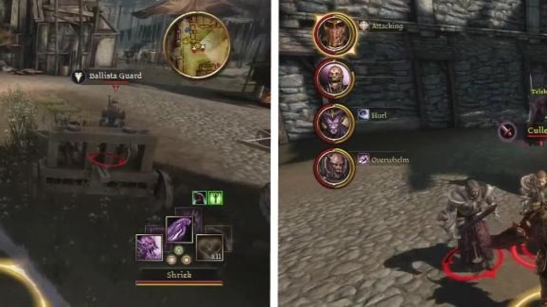 The Shriek can stealth past the guards at the barricade and ambush them. You will encounter well-known characters as you fight through the city.