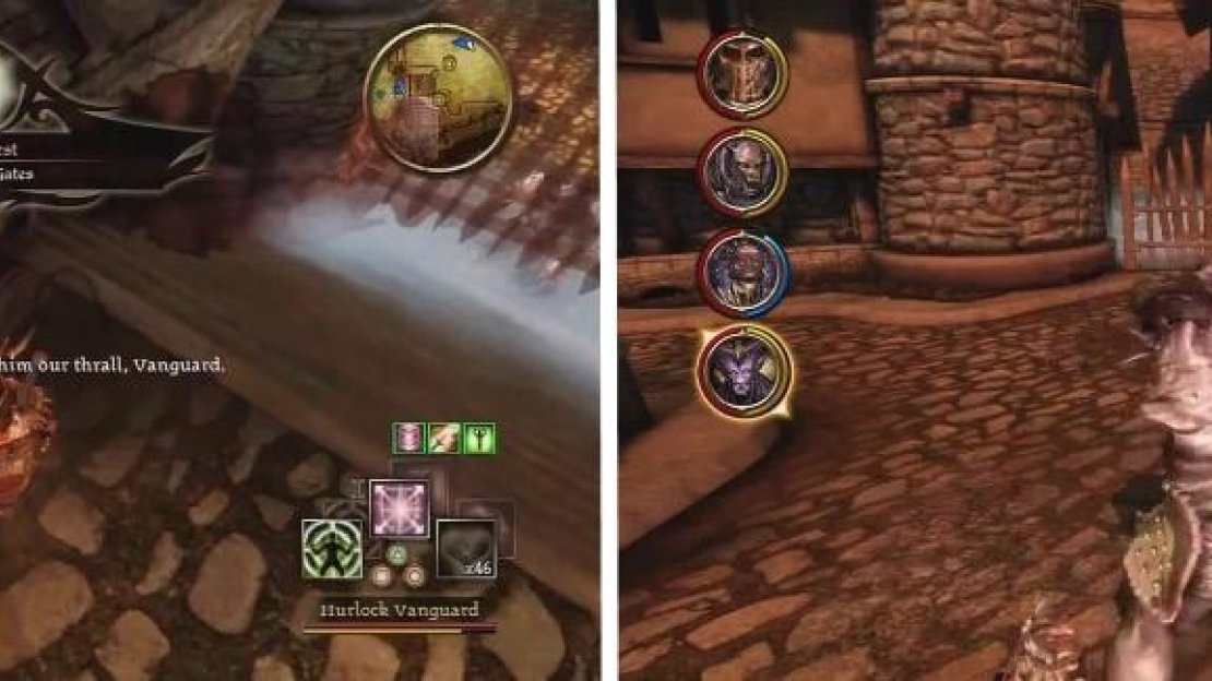 Free the Ogre by pulling the lever here. Afterwards, and before smashing the gates, smash the barricade in this corner for more enemies.