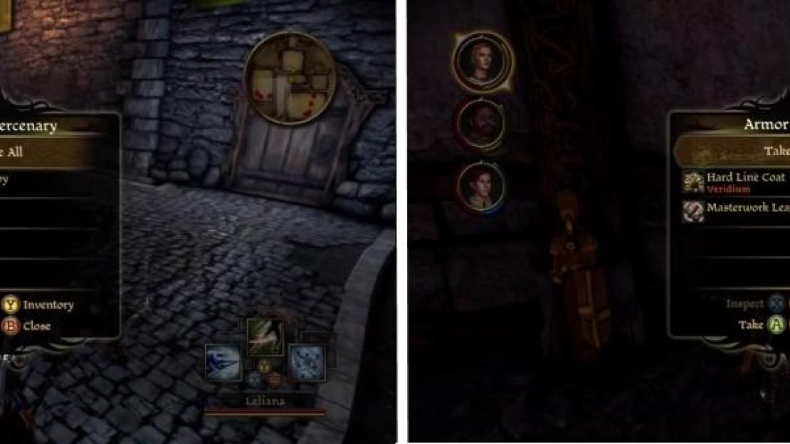 Make sure to loot the mage for the Artificer’s Canopy. In the room with the Weapon Master is an Armor Stand with another piece of Masterwork Leather.