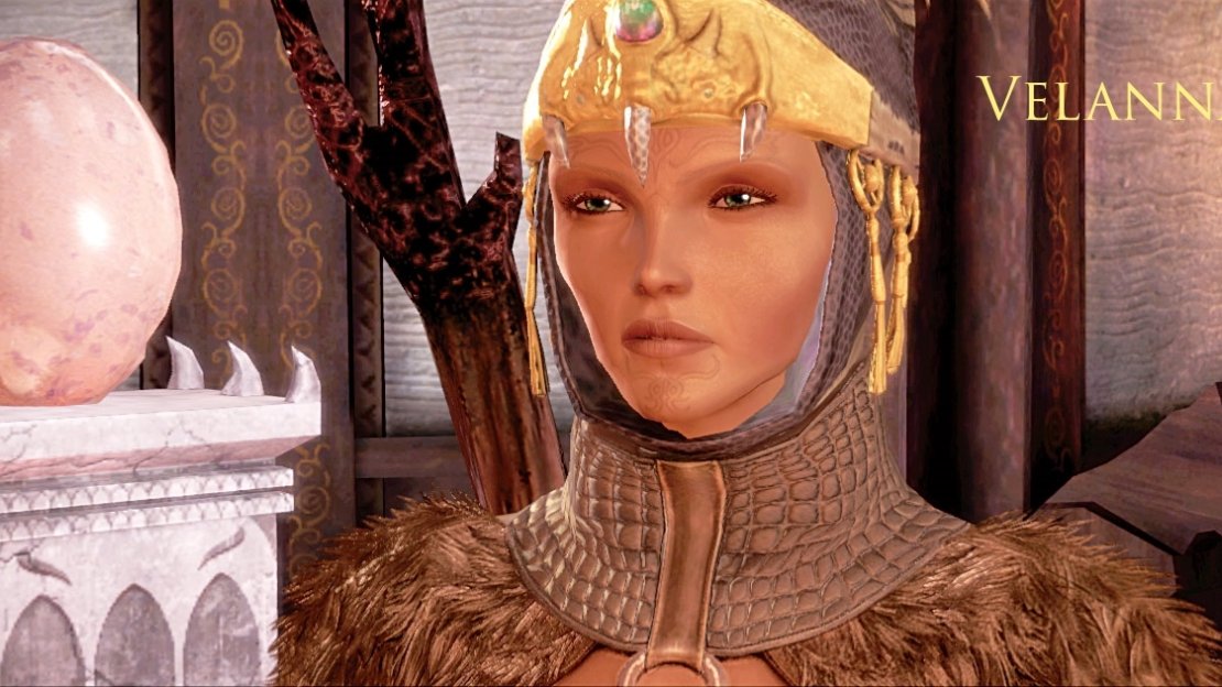 Velanna is not the easiest person to get on with and is pretty rude for the most part. She is a powerful elf though and has some powerful magic.