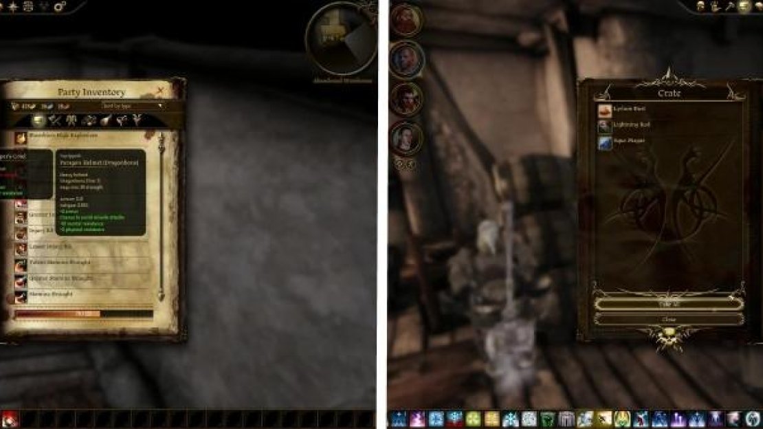 Loot the chests and armoire in here for some really good equipment for Anders.