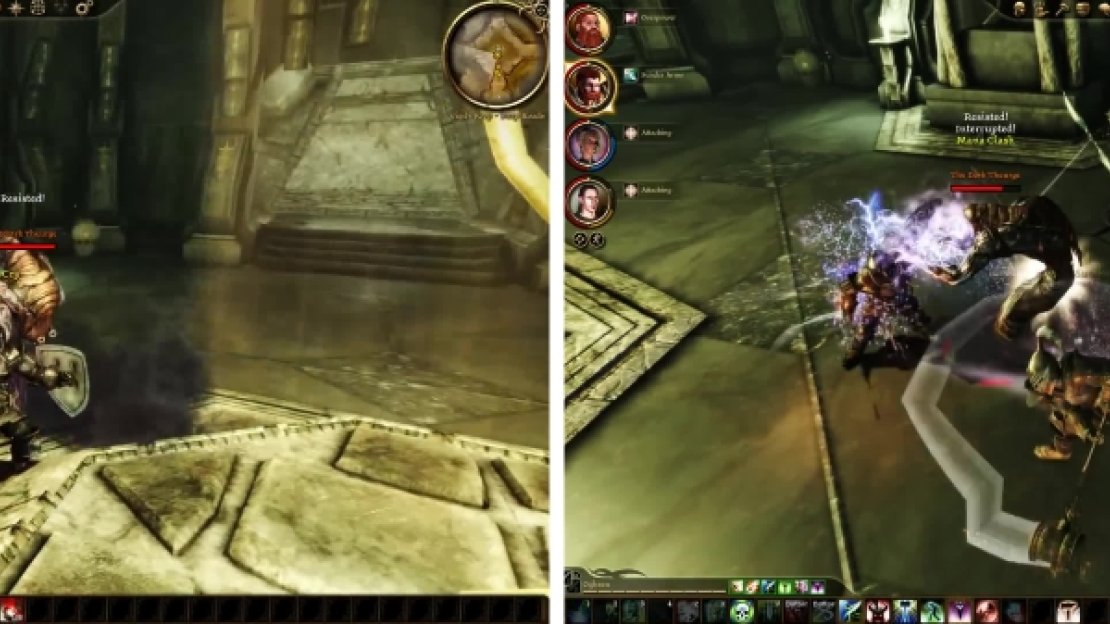 The Dark Theurge has a lot of HP, is immune to Frost damage and has skeleton cronies that it can summon.