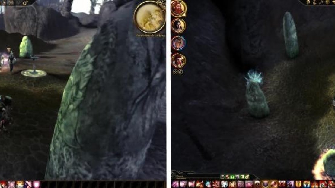 The Runestones need to be touched in a certain order. Demons will be summoned once you complete it.