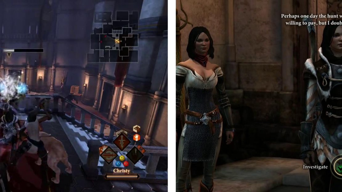 After clearing the main room (left), a scene will play that allows you to recruit Fenris.
