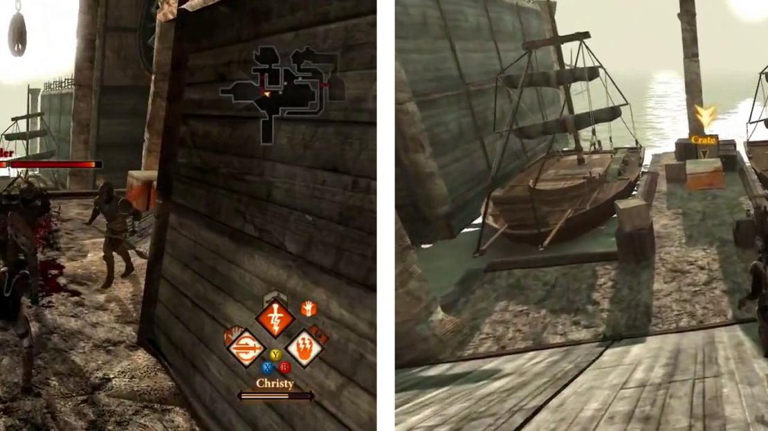 Inside Woodrow’s Warehouse, clear the enemies and loot the marked crate.