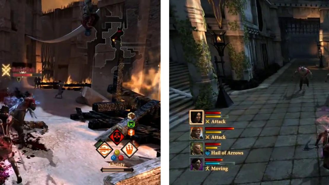 Fight your way through the Qunari enemies as you move through both Lowtown and Hightown.