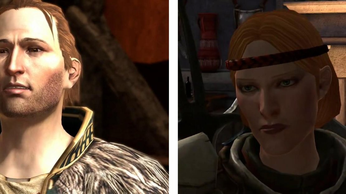 Anders (left) and Aveline (right).