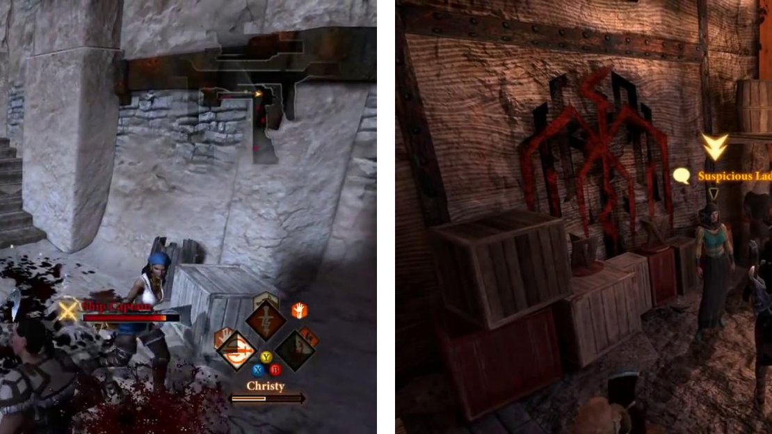 Kill the Captain and his crew on the docks and then return to the Suspicious Lady in the Hanged Man.