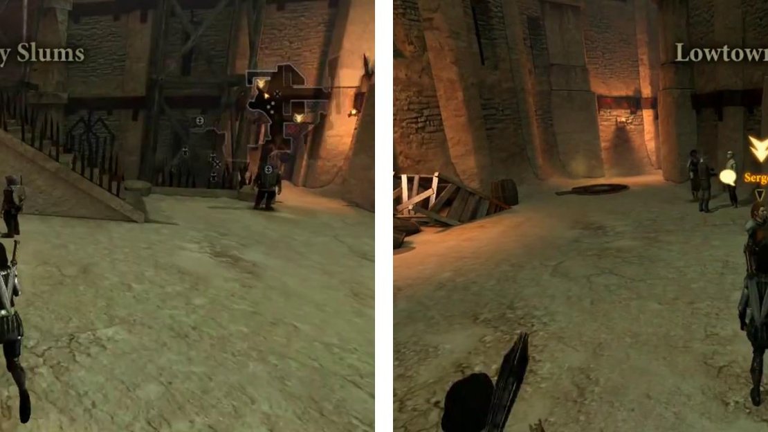 Take out the swindlers (left) and then return to Melindra (right) to turn in the quest.