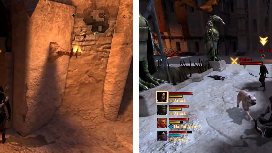 Enter the Decrepit Alley and defeat the Dog Lords inside.