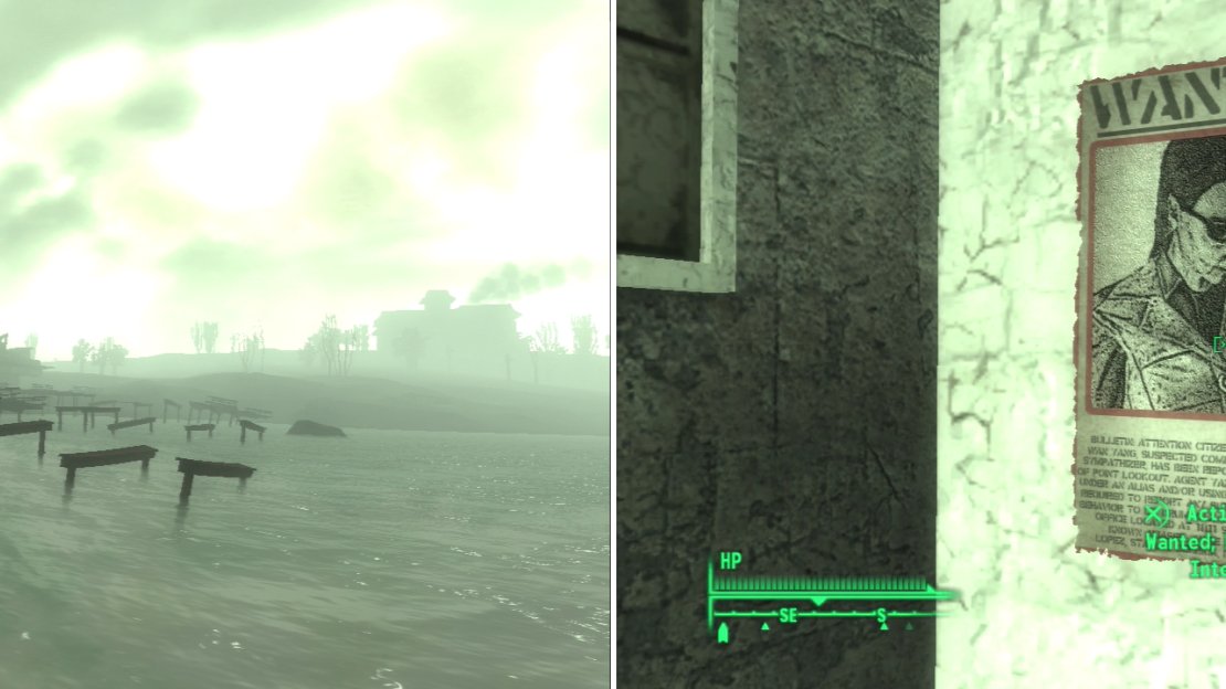 Point Lookout has seen better days, but the ominous smoke in the distance suggests that there’s still live in these marshes (left). Espionage was alive and well at the end of the war (right).