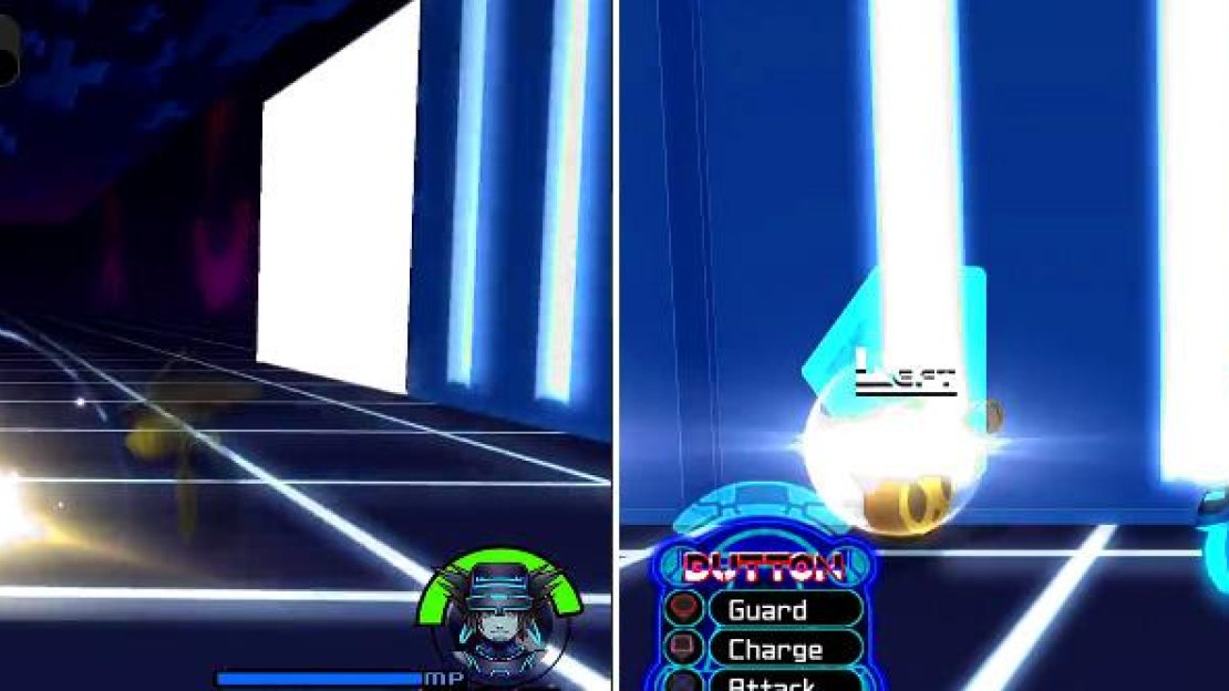 You should take out the Heartless (left) as you race or they can damage you. Try not to crash (right) or it will hurt a lot!