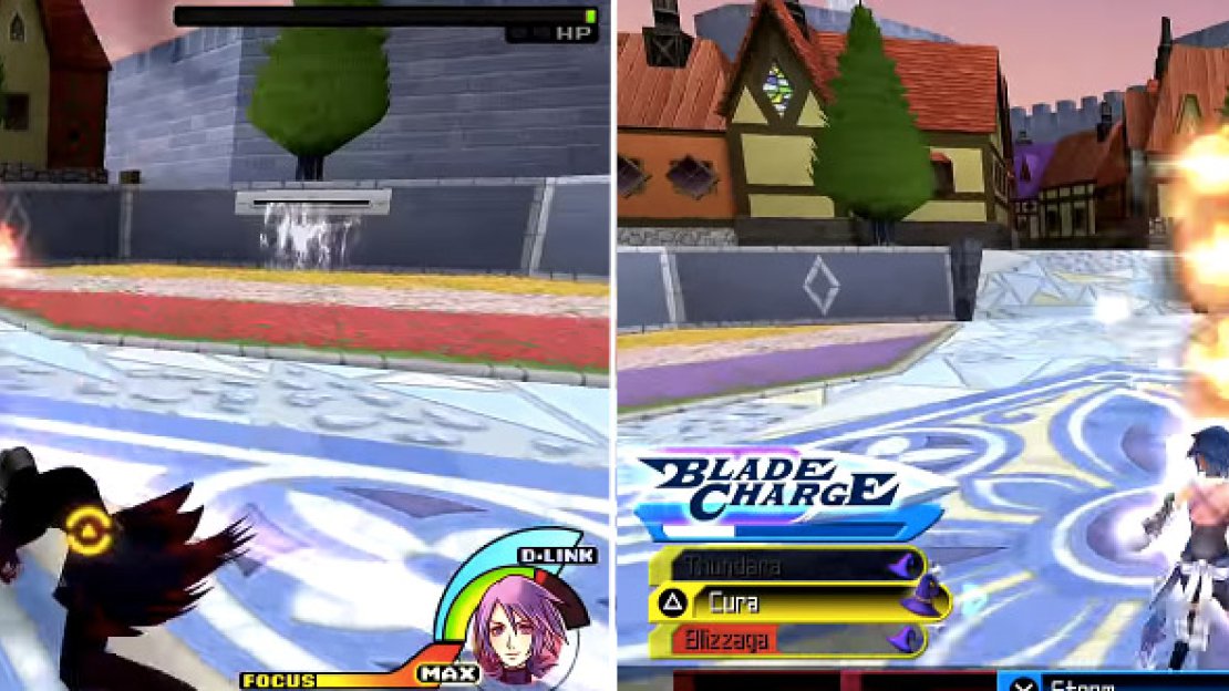 Masked Boy is much the same as previous fights if you played the other stories. He has his clone (left) attack from behind and can throw out a fireball (right) that splits into four which you should dodge.