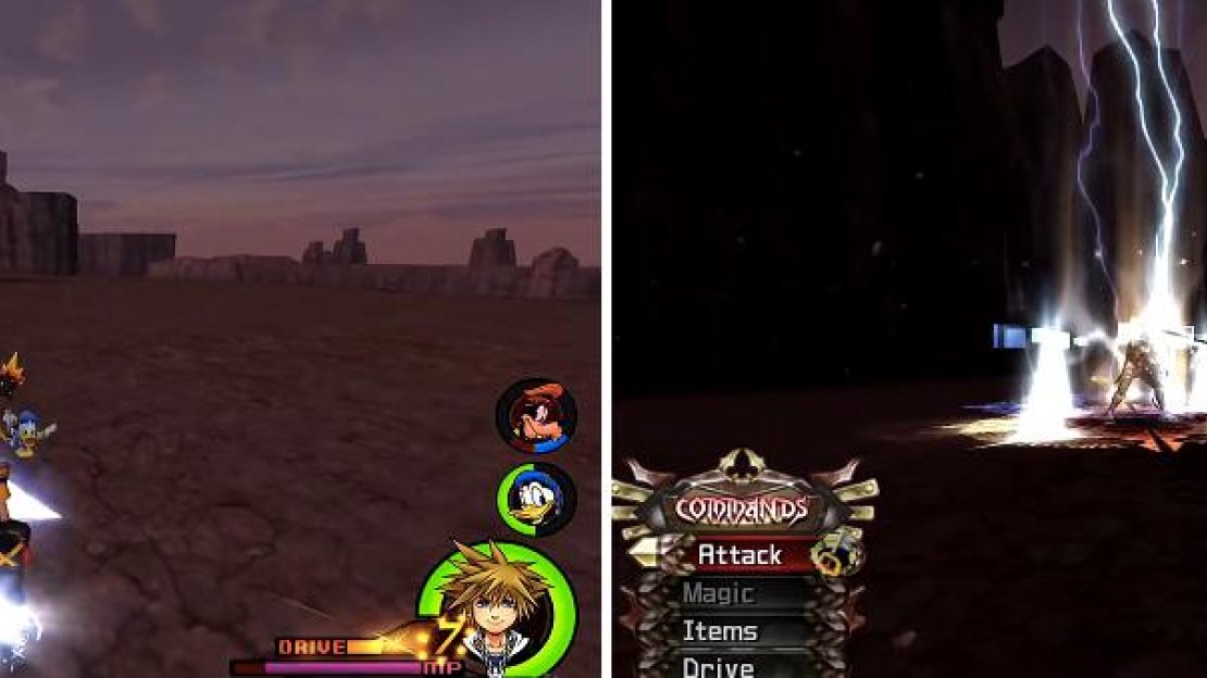 Draining Arrow (left) can be dodged just as the arrow comes close. Desperation (right) is signalled by the sky darkening and Lingering Will charging up. Limit Form can help to avoid the flurry of attacks.