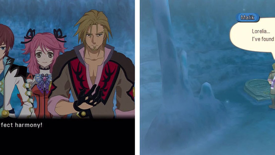 Watch the skit and then make your way to the bottom of the tunnel to find Lorelia’s grave.