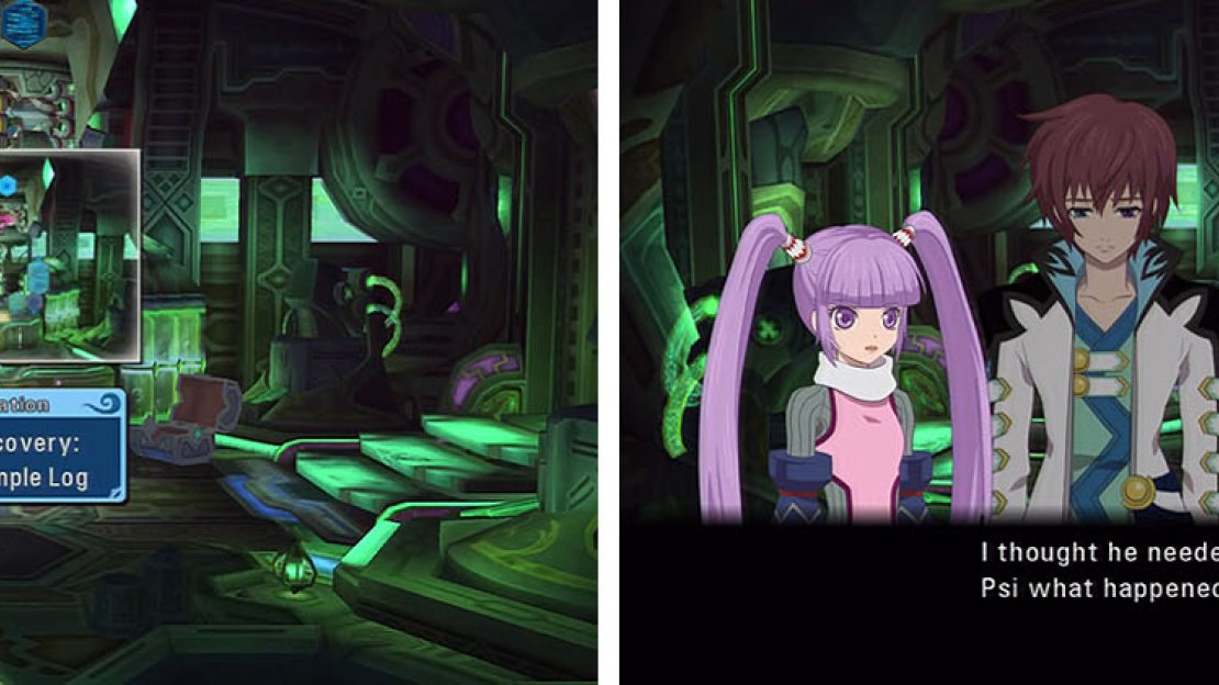 Examine the discovery for a skit and then check the save point for another skit.