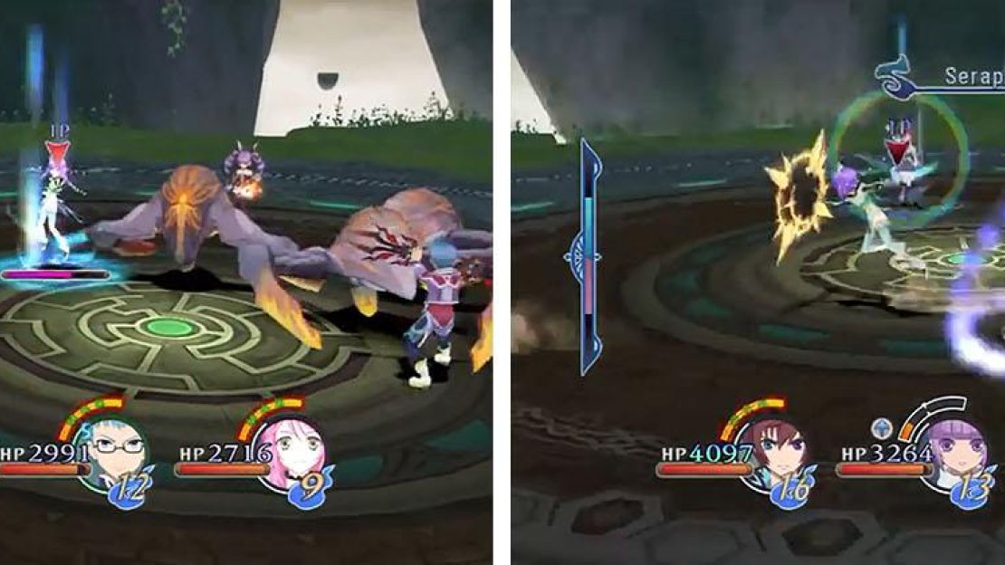 This version of the Little Queen is a caster (left) and you’ll need to be aggressive until she is so low in health that she begins to use normal attacks (right).