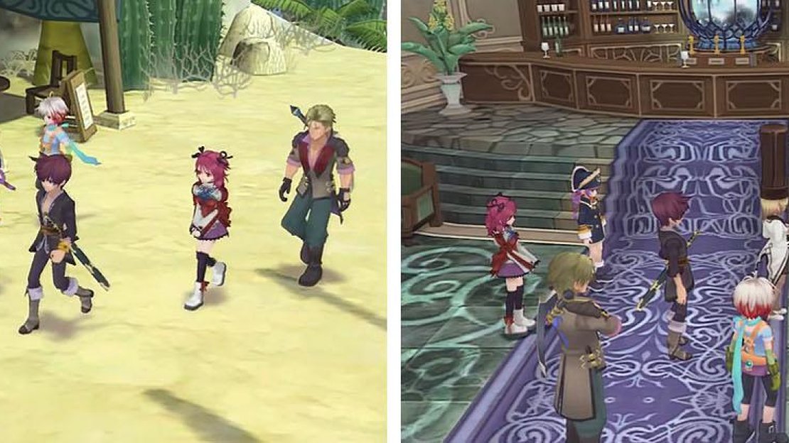 Follow Fiery Joe ad his family around Strahta at Oul Raye (left) and Yu Liberte (right).
