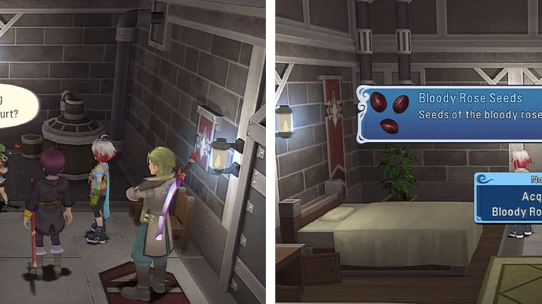 Make sure to check in with you favorite NPC and then head upstairs for some seeds.