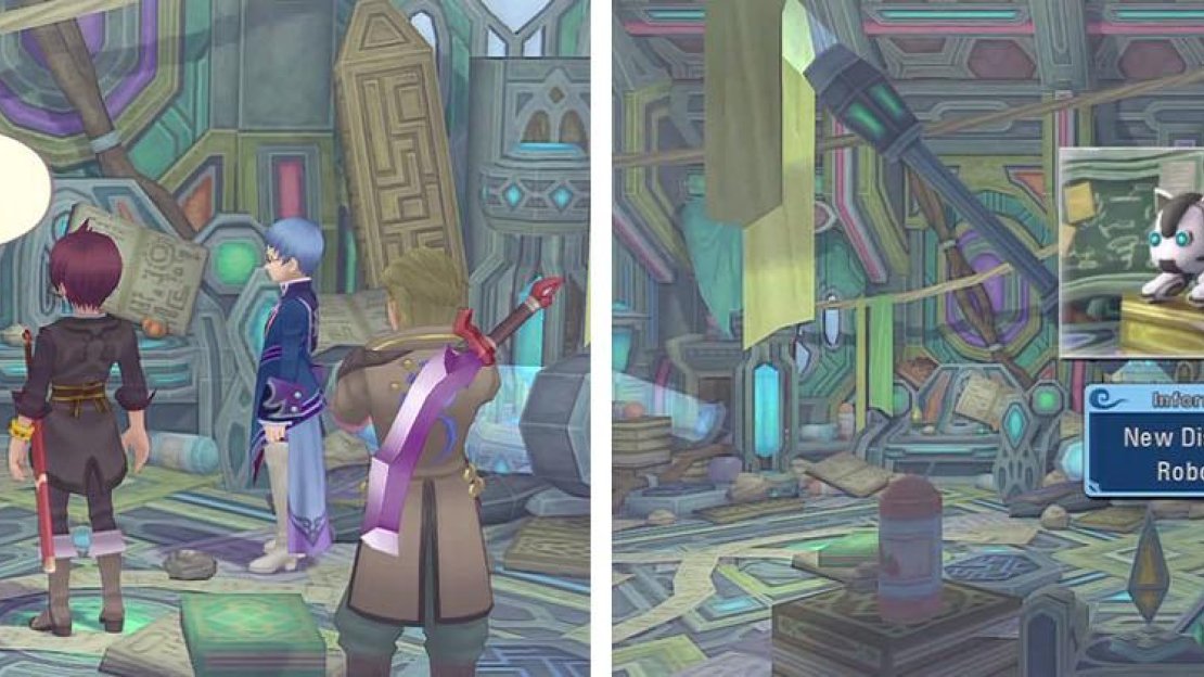 After the scene at Pascal’s place, check the little robot dog discovery for a skit.