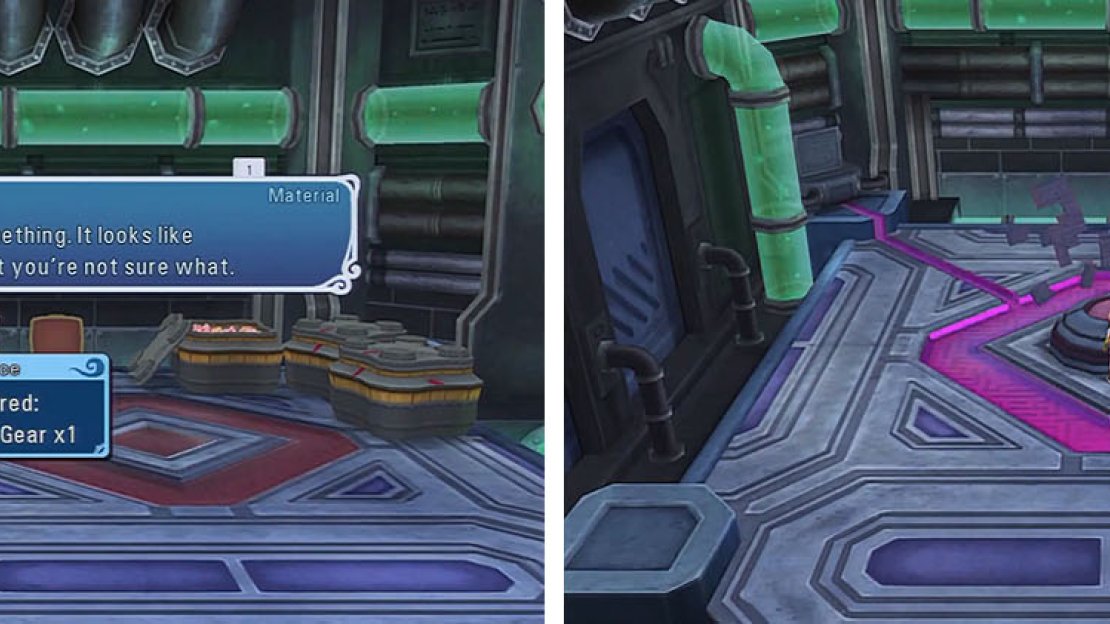 Grab the Working Gear and then enter the next room and solve the puzzle to open the gate.
