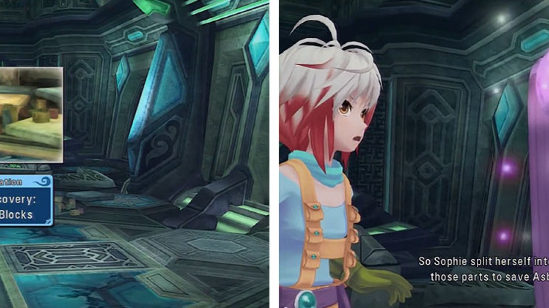 Check the discovery for a skit and then exit for a scene about Sophie’s previous sacrifice.