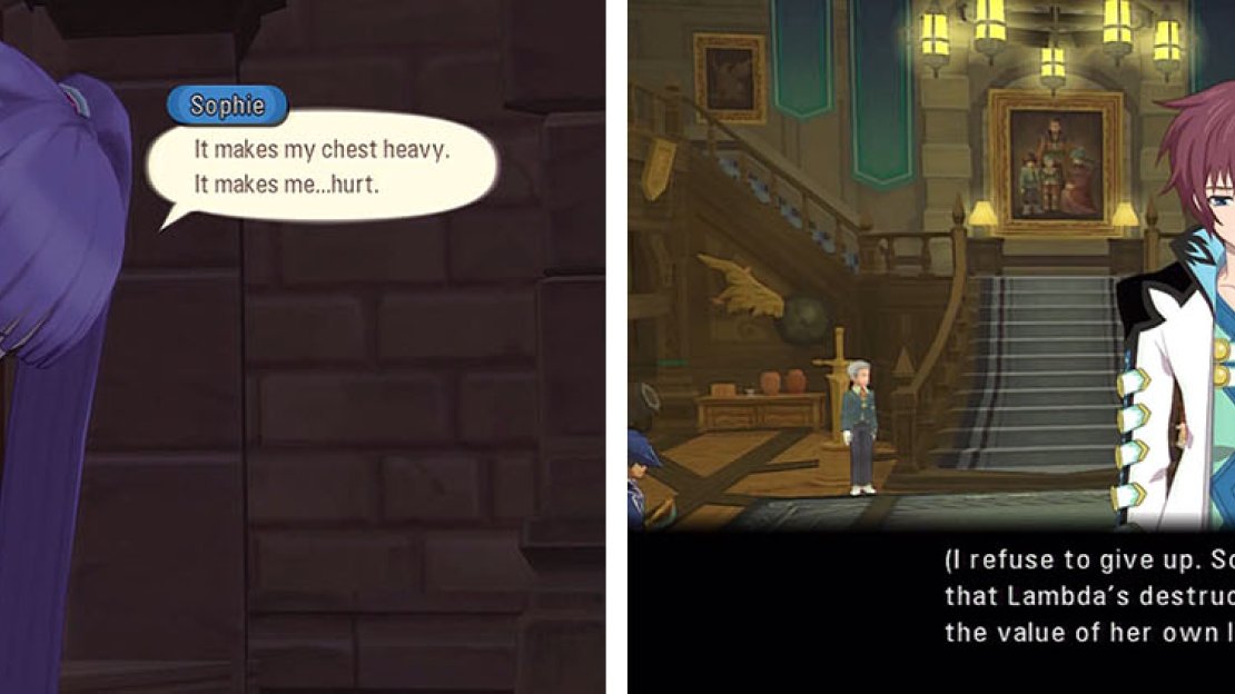 Head to Lhant Manor for some scenes and skits revolving Sophie’s suicide attempt.