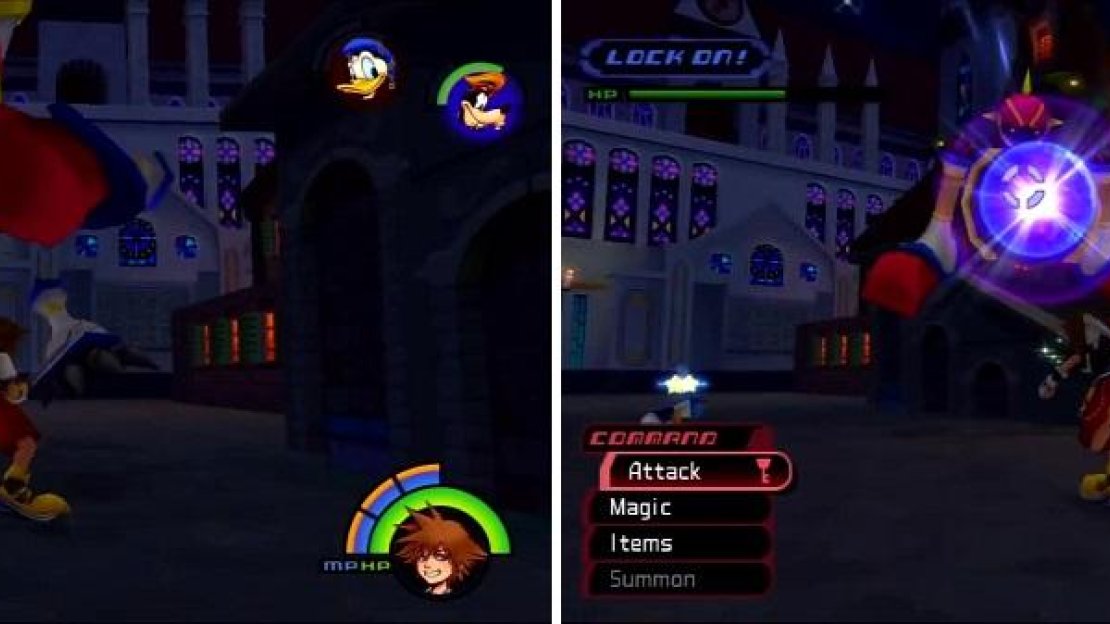 Opposite Armor will use his ‘hands’ for an annoying spin attack. After a while it will charge up a powerful beam (right).