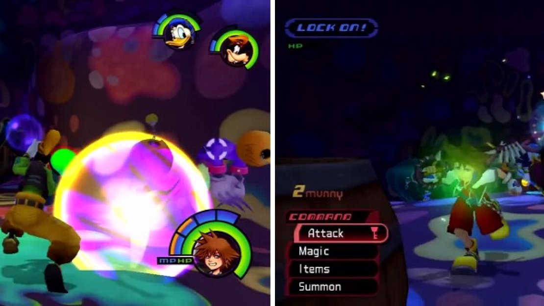 Search Ghosts flail around and glow yellow when they are about to disappear (left). Barrel Spiders (right) are barrels the grow legs.
