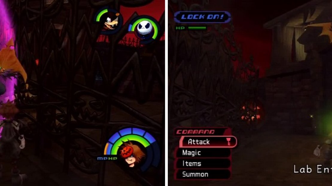 Gargoyles look like they were stitched together. Sometimes they shoot projectiles (right)