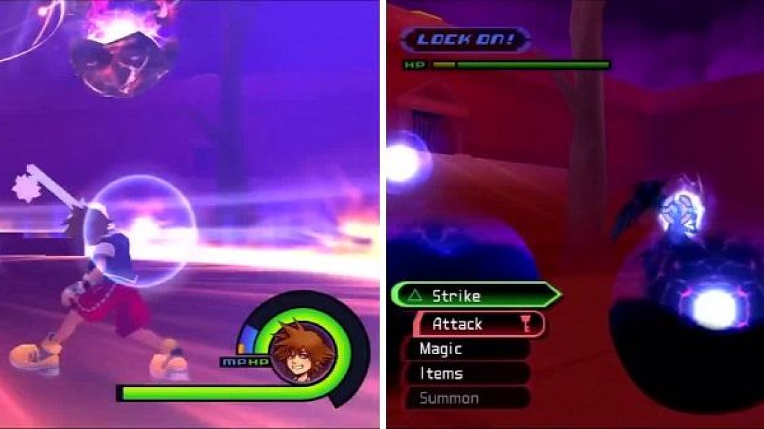 Supernova (left) and Shadow Flare (right) are more attacks with moving parts you need to worry about as you get closer to defeating Sephiroth.