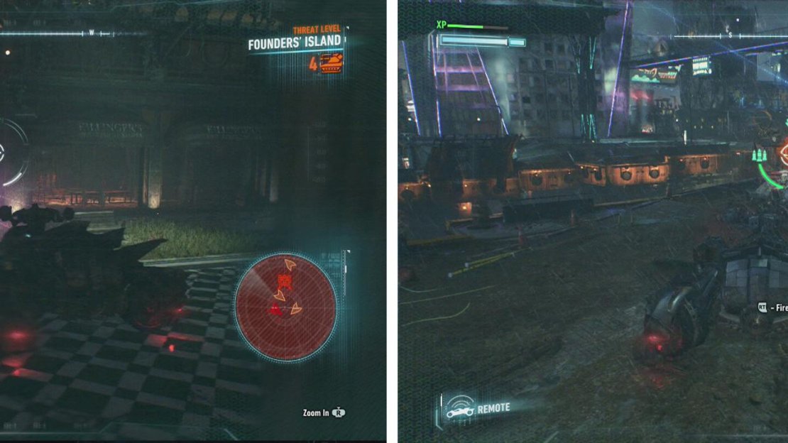 When fighting Cobras avoid the lasers (left) and sneak up to hit them in the rear (right).