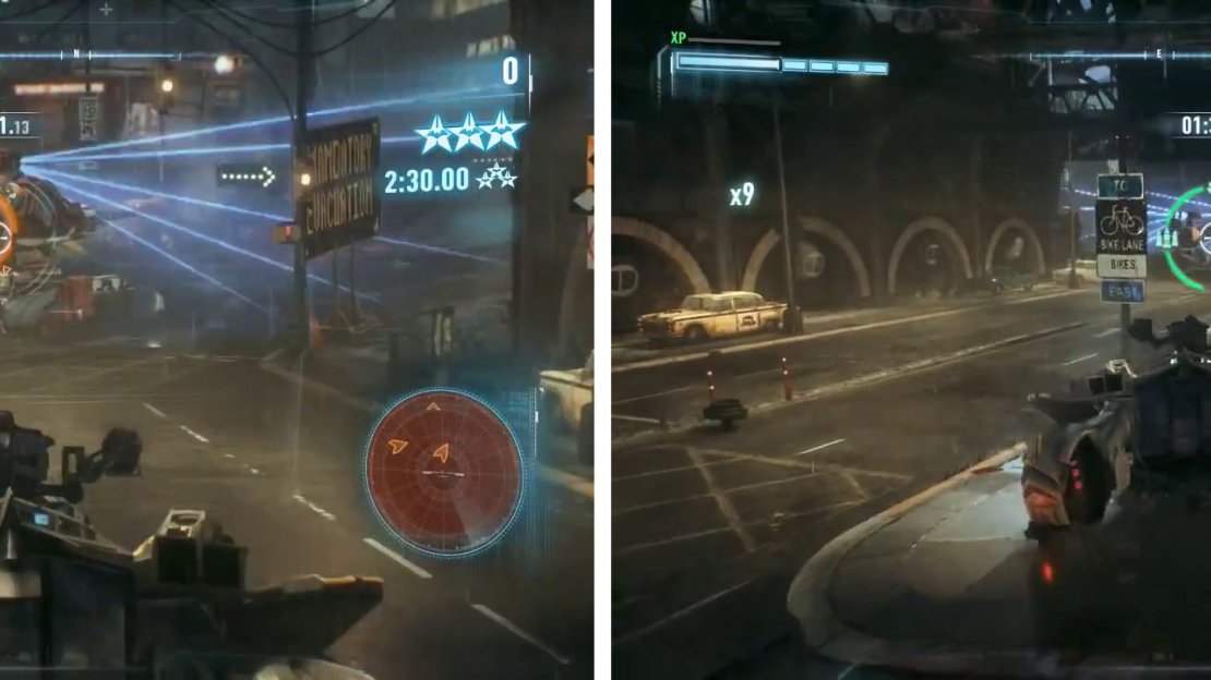 sneak up and shoot the Cobras from behind (left). For each one you destroy, two more will spawn (right).