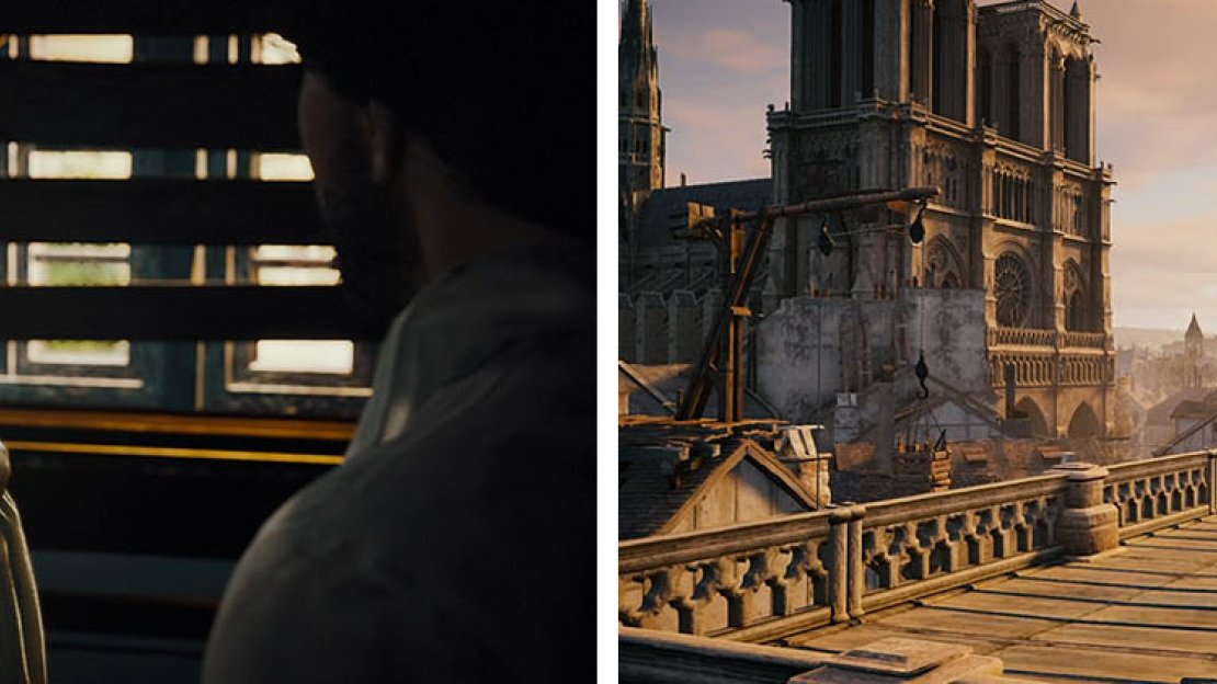 Watch the two scenes that set Arno along a path that leads to the Brotherhood.