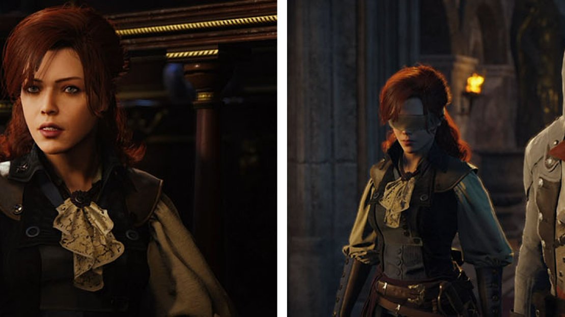 Meet Elise at the Cafe for a scene where you take her to the Assassin HQ.