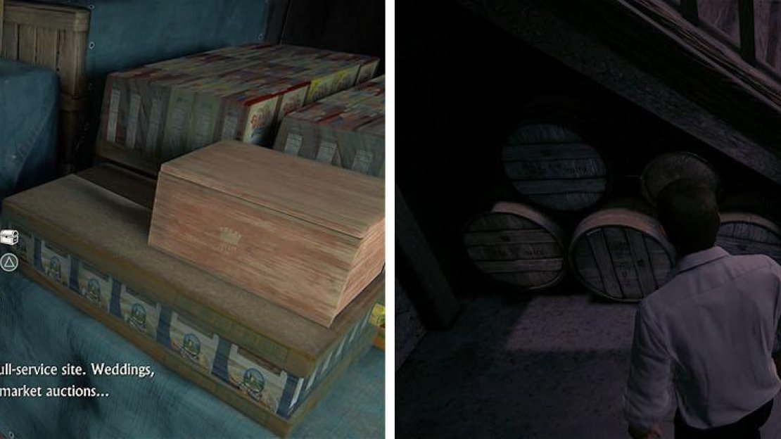 There are two treasures close together in the storage area, so don’t miss them.
