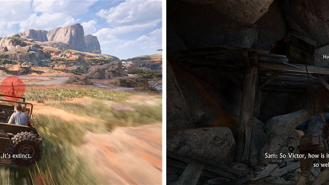 There’s another cairn on the way to the waterfall, where you’ll find a cave.